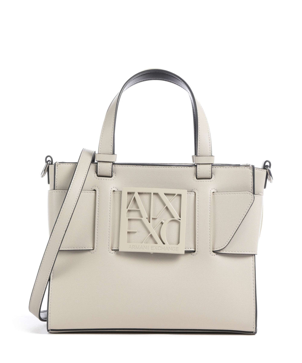 Armani Exchange Top Handle Bag – Beige 1