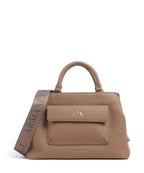 Armani Exchange Top Handle Bag – Rust Brown 1