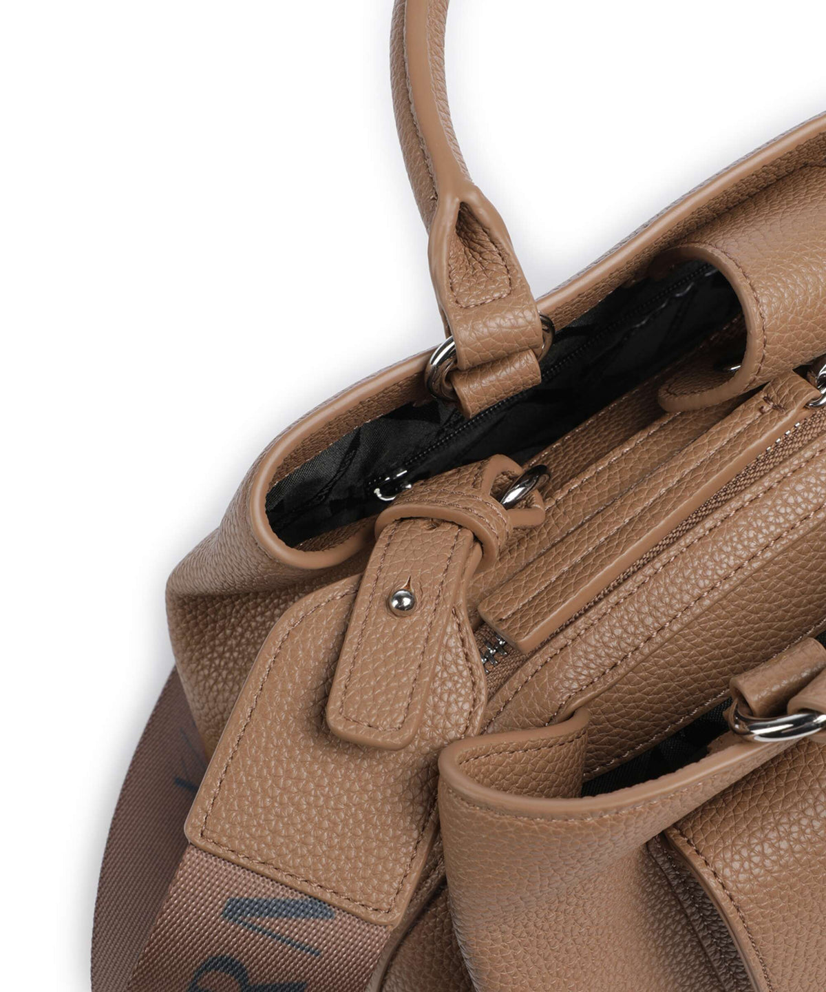 Armani Exchange Top Handle Bag – Rust Brown 4