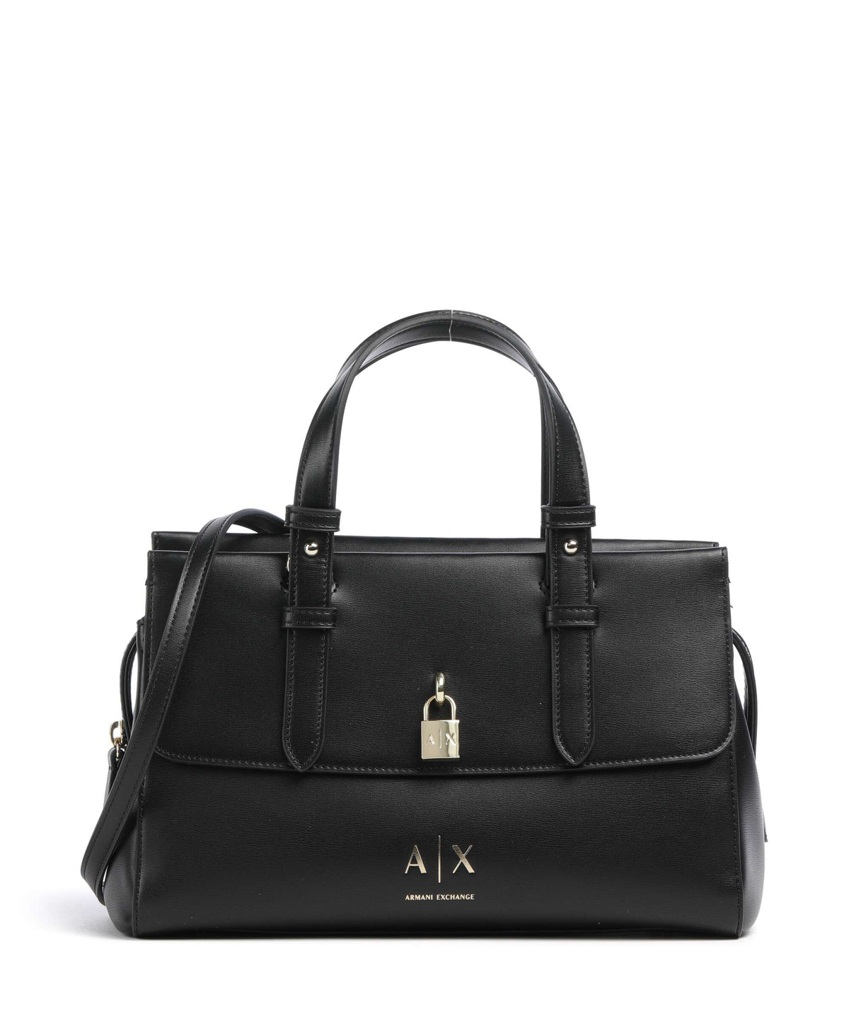 Armani Exchange Top Handle Bag – Black 1
