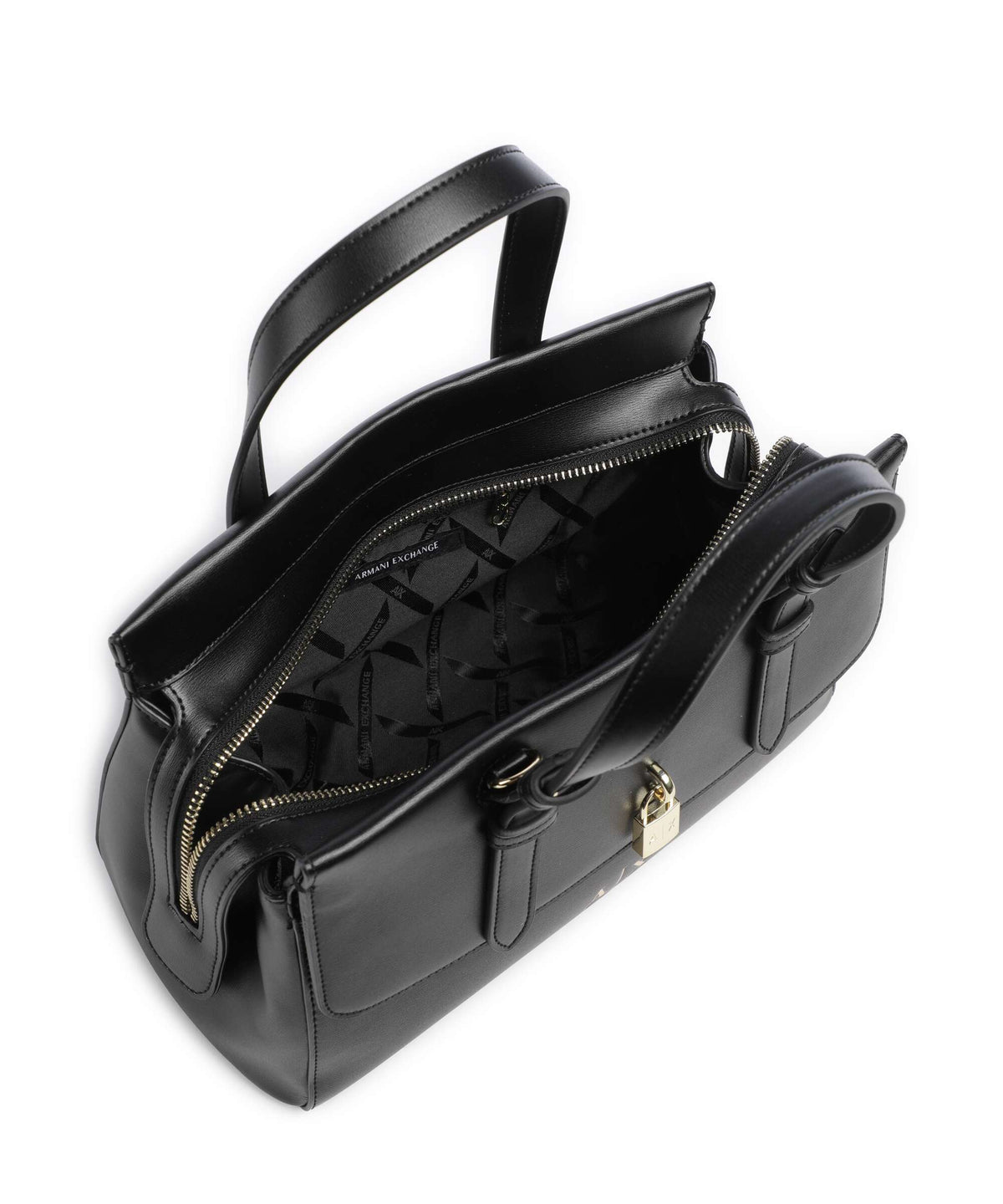 Armani Exchange Top Handle Bag – Black 6