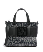 Armani Exchange Top Handle Bag – Beige / Black 1