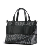 Armani Exchange Top Handle Bag – Beige / Black 2