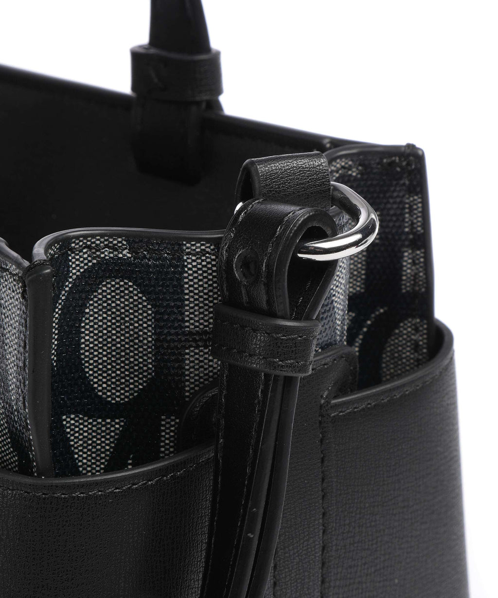 Armani Exchange Top Handle Bag – Beige / Black 4