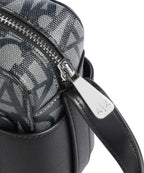 Armani Exchange Crossbody Bag – Beige / Navy Stripes 4