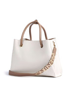 Valentino Bags Top Handle Bag – Bianco / Cuoio