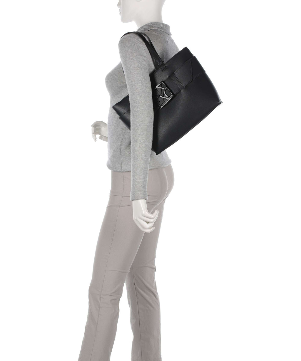 Armani Exchange Tote Bag – Black 3