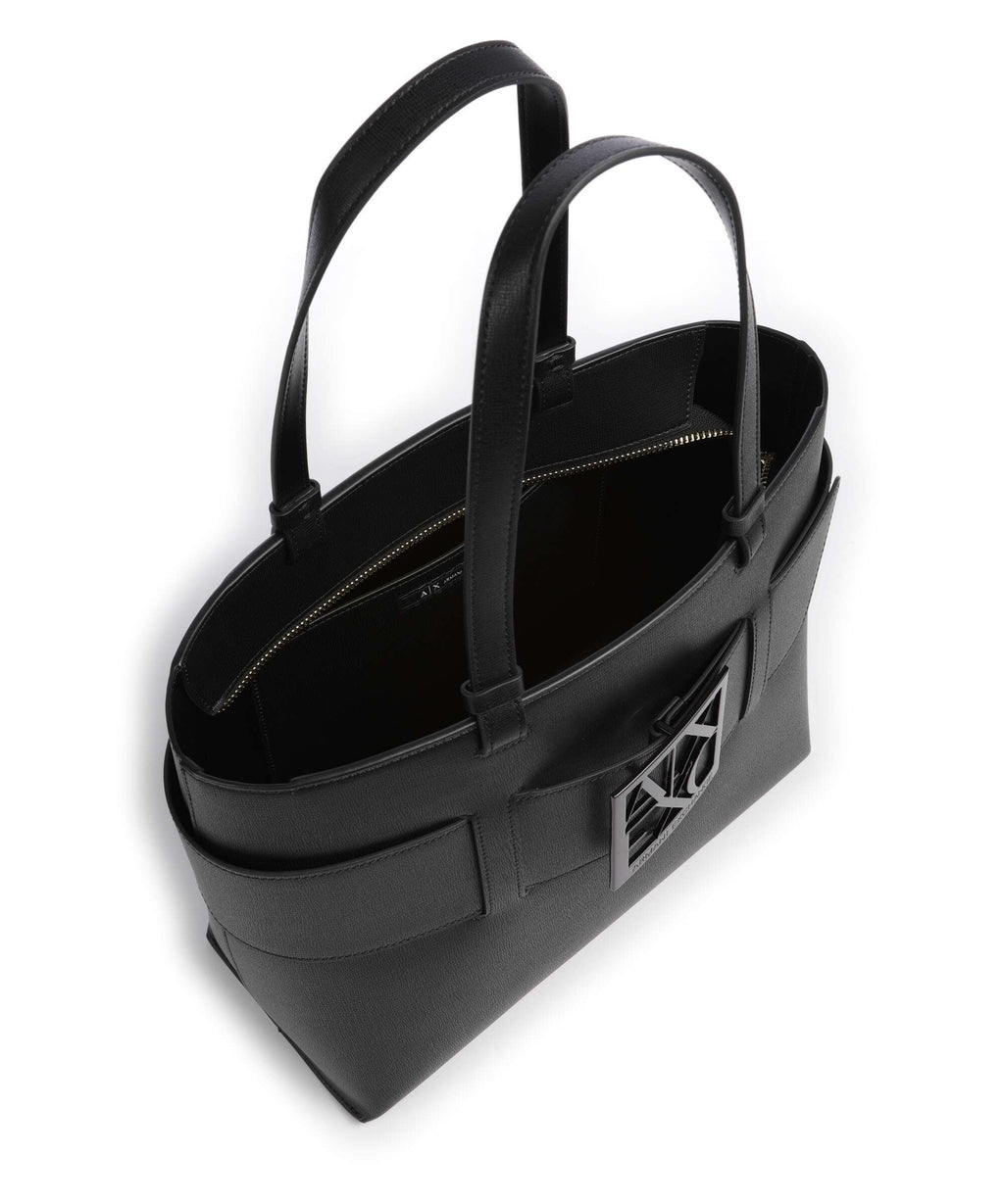 Armani Exchange Tote Bag – Black 6