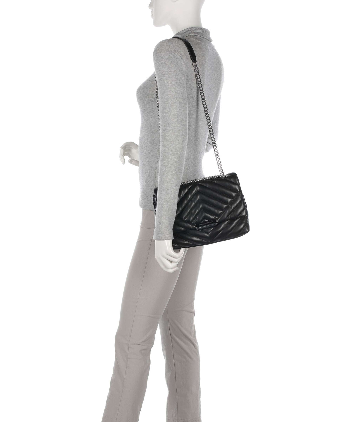 Armani Exchange Shoulder Bag – Black 3