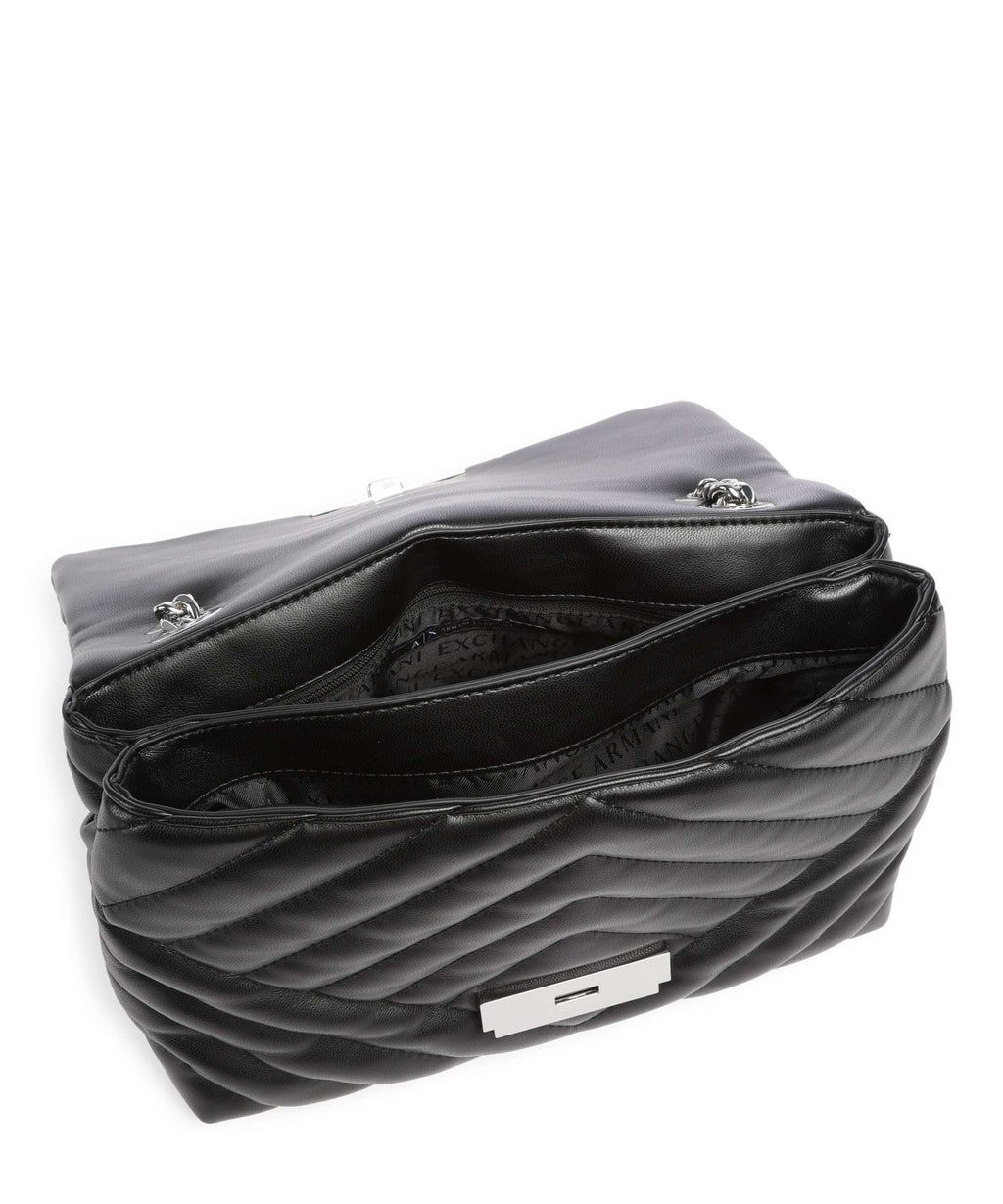 Armani Exchange Shoulder Bag – Black 6
