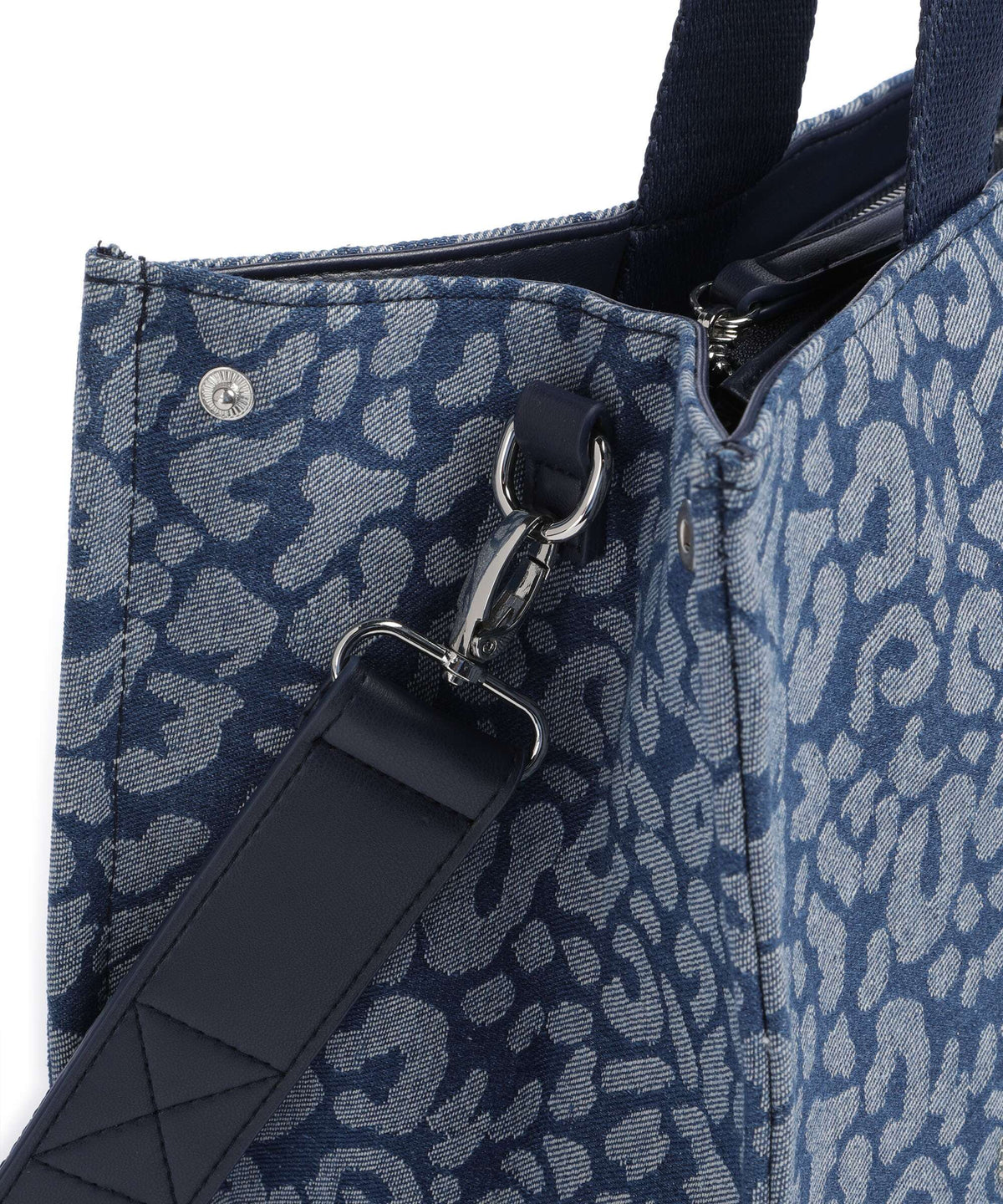 Liu Jo Top Handle Bag – Den Blue Animalier 4