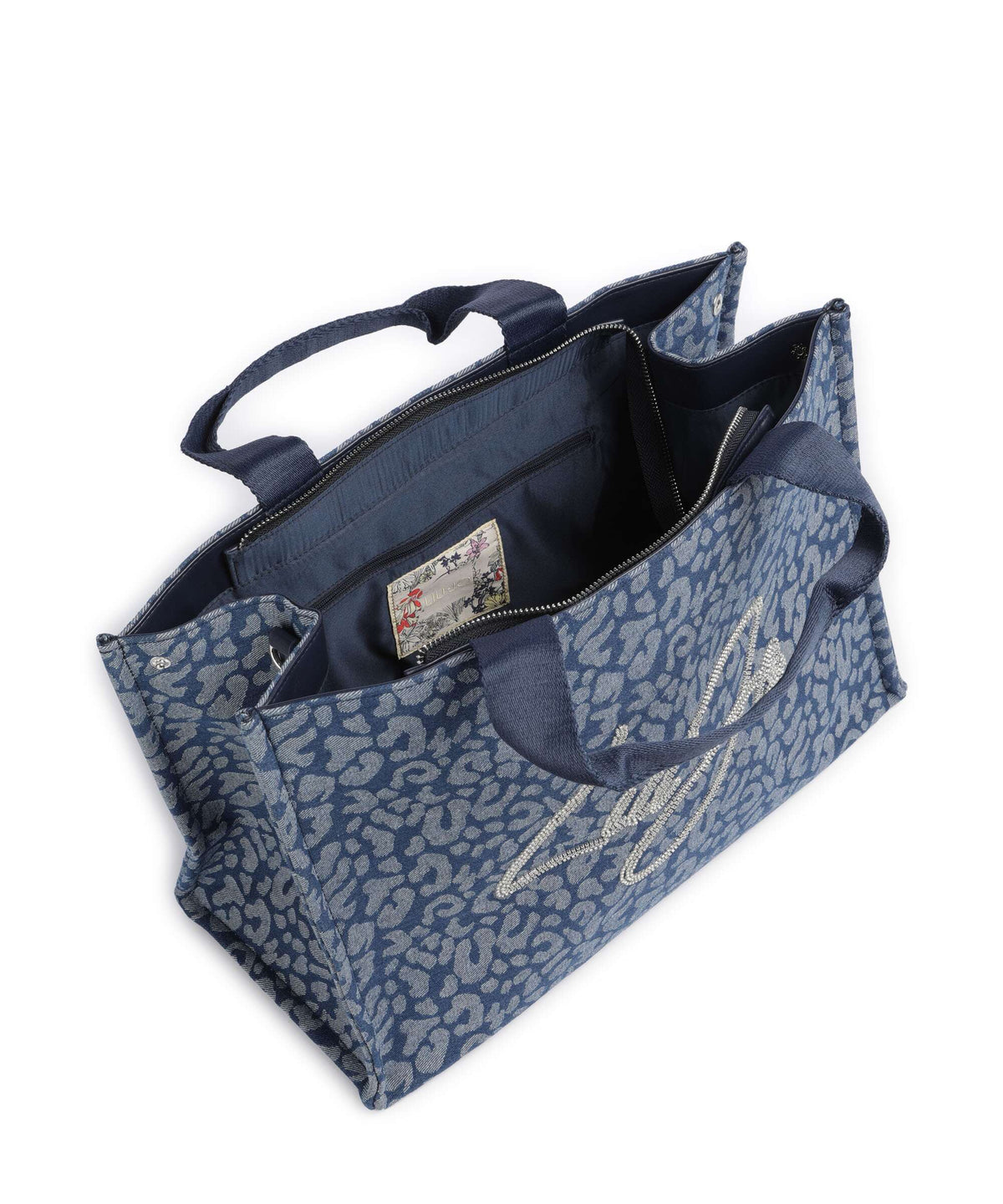 Liu Jo Top Handle Bag – Den Blue Animalier 6