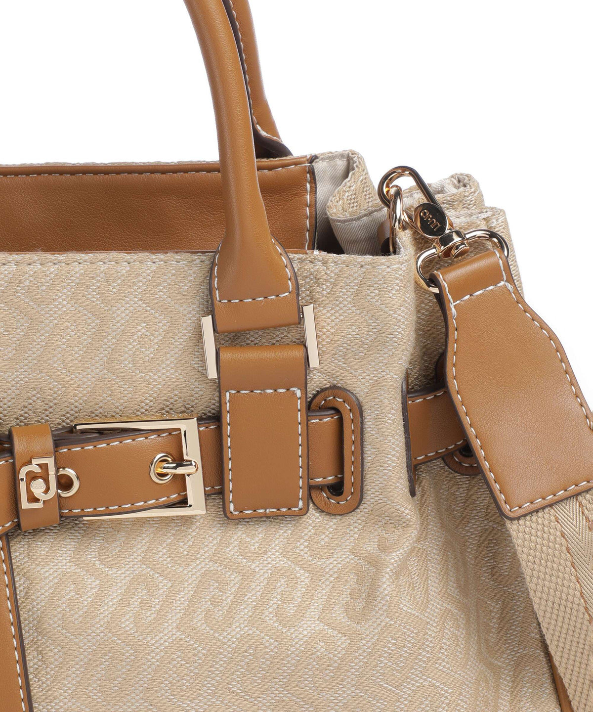 Liu Jo Top Handle Bag – Natural 4