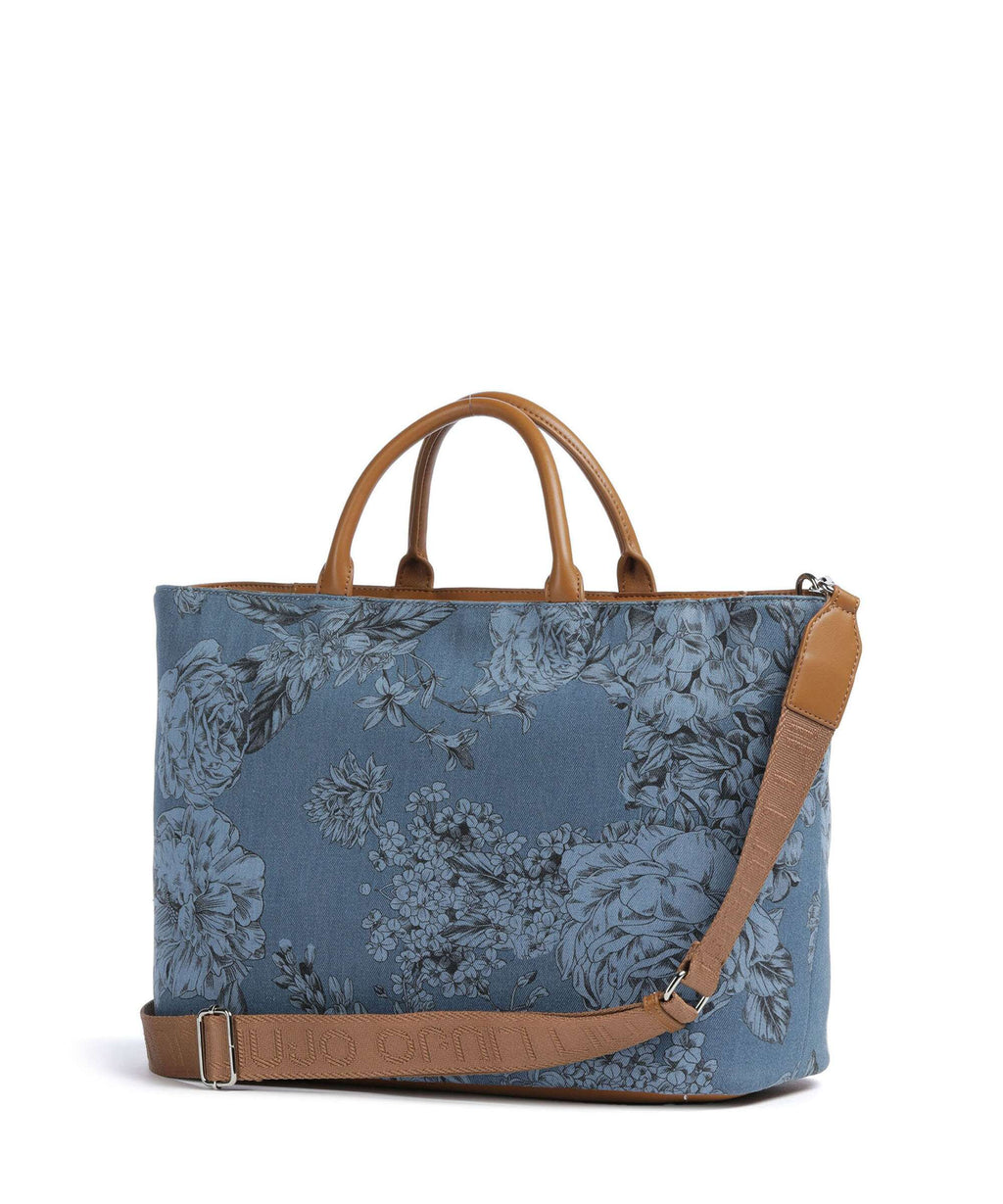 Liu Jo Top Handle Bag – Denim Flowers 2