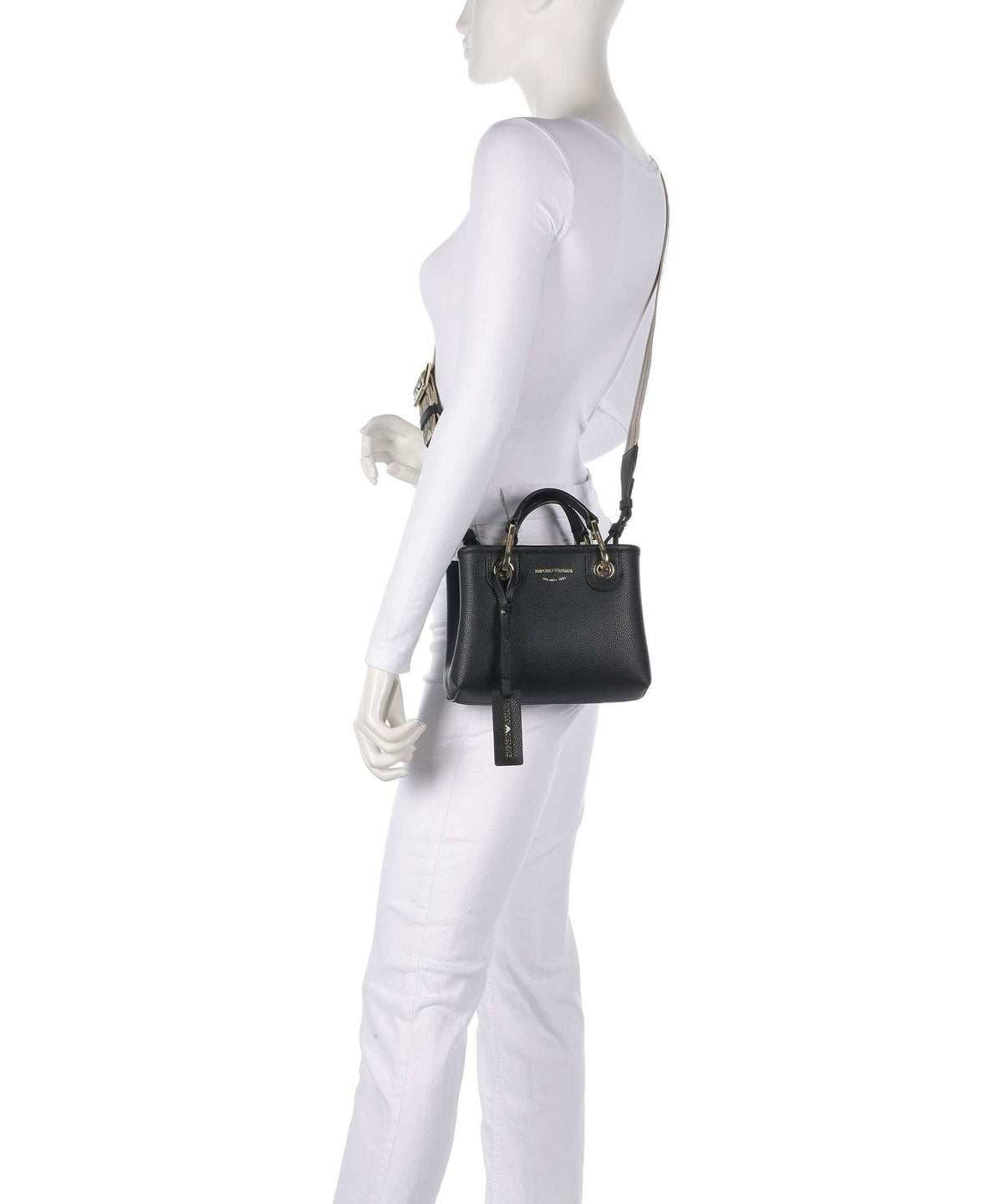 Emporio Armani Crossbody Bag – Black / Silver 3