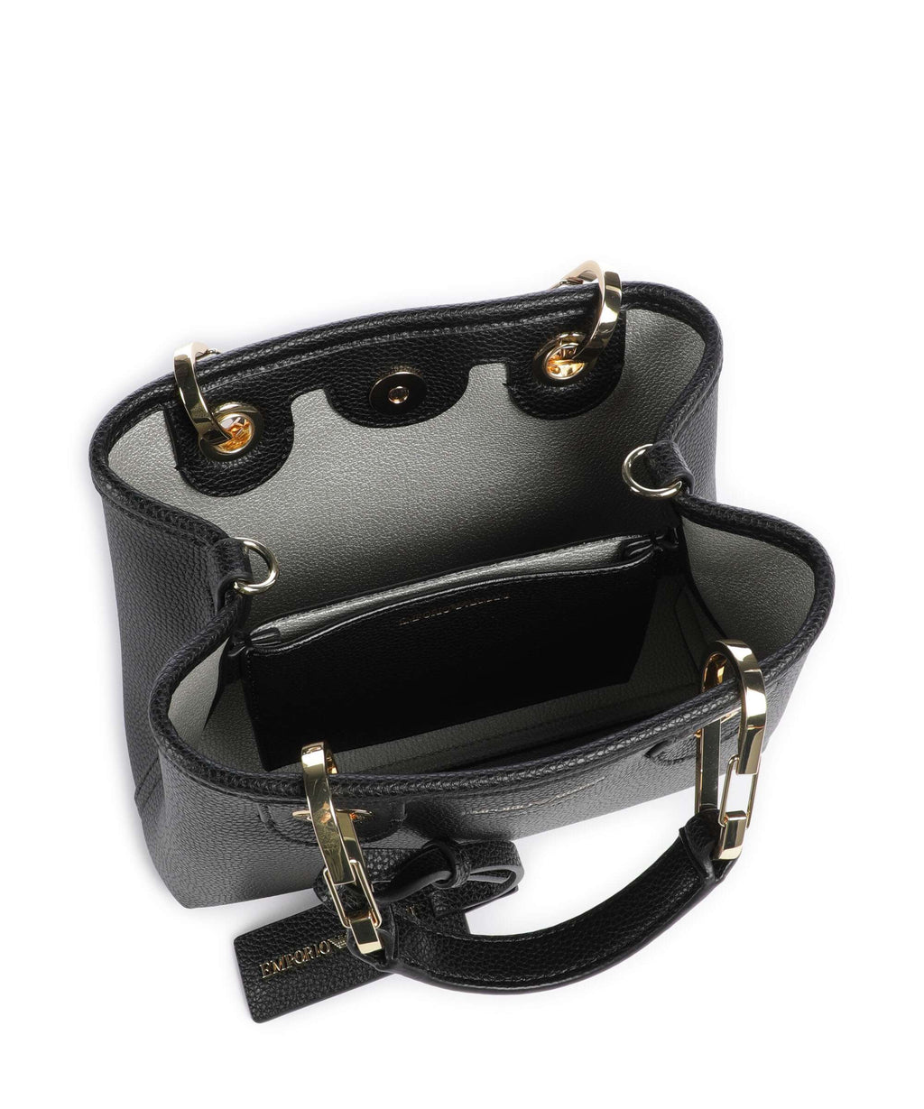 Emporio Armani Crossbody Bag – Black / Silver 6