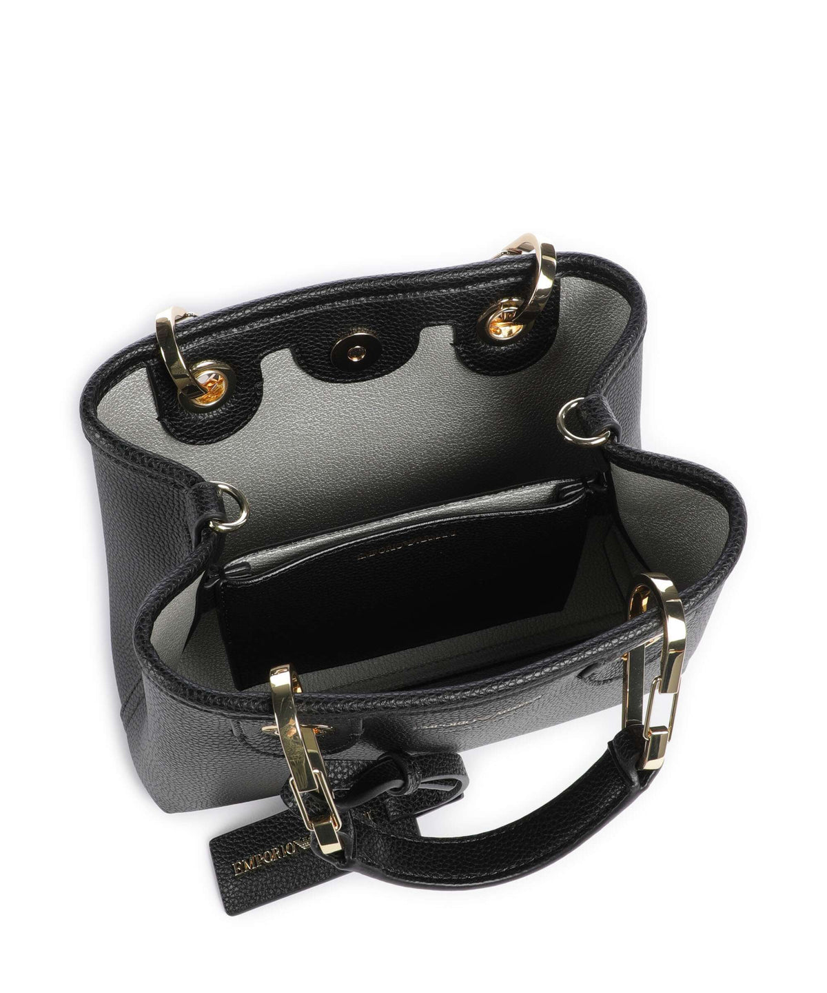Emporio Armani Crossbody Bag – Black / Silver 6