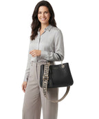 Emporio Armani Top Handle Bag – Black / Silver 4