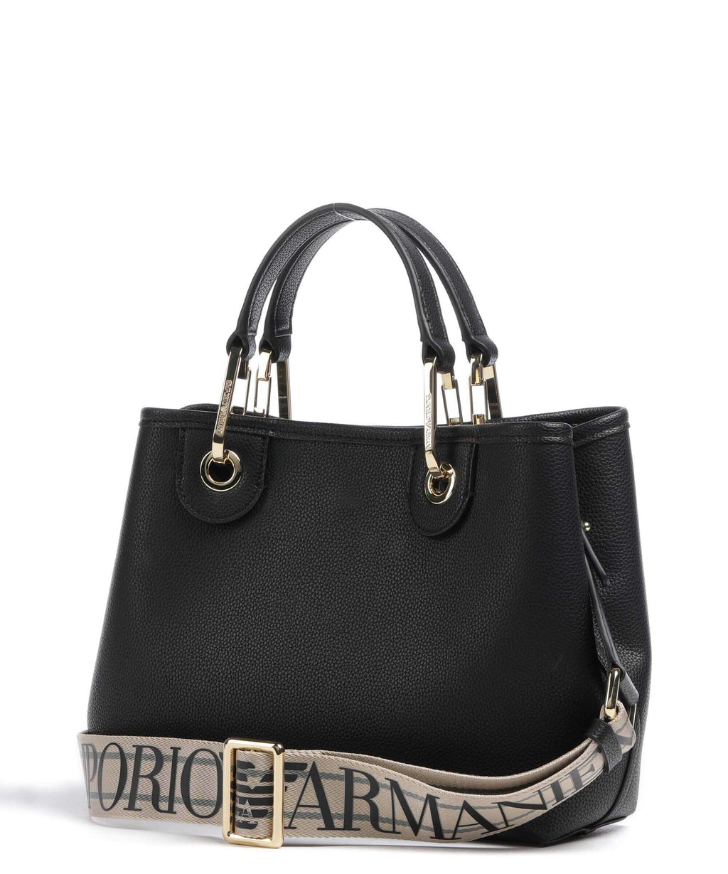 Emporio Armani Top Handle Bag – Black / Silver 5