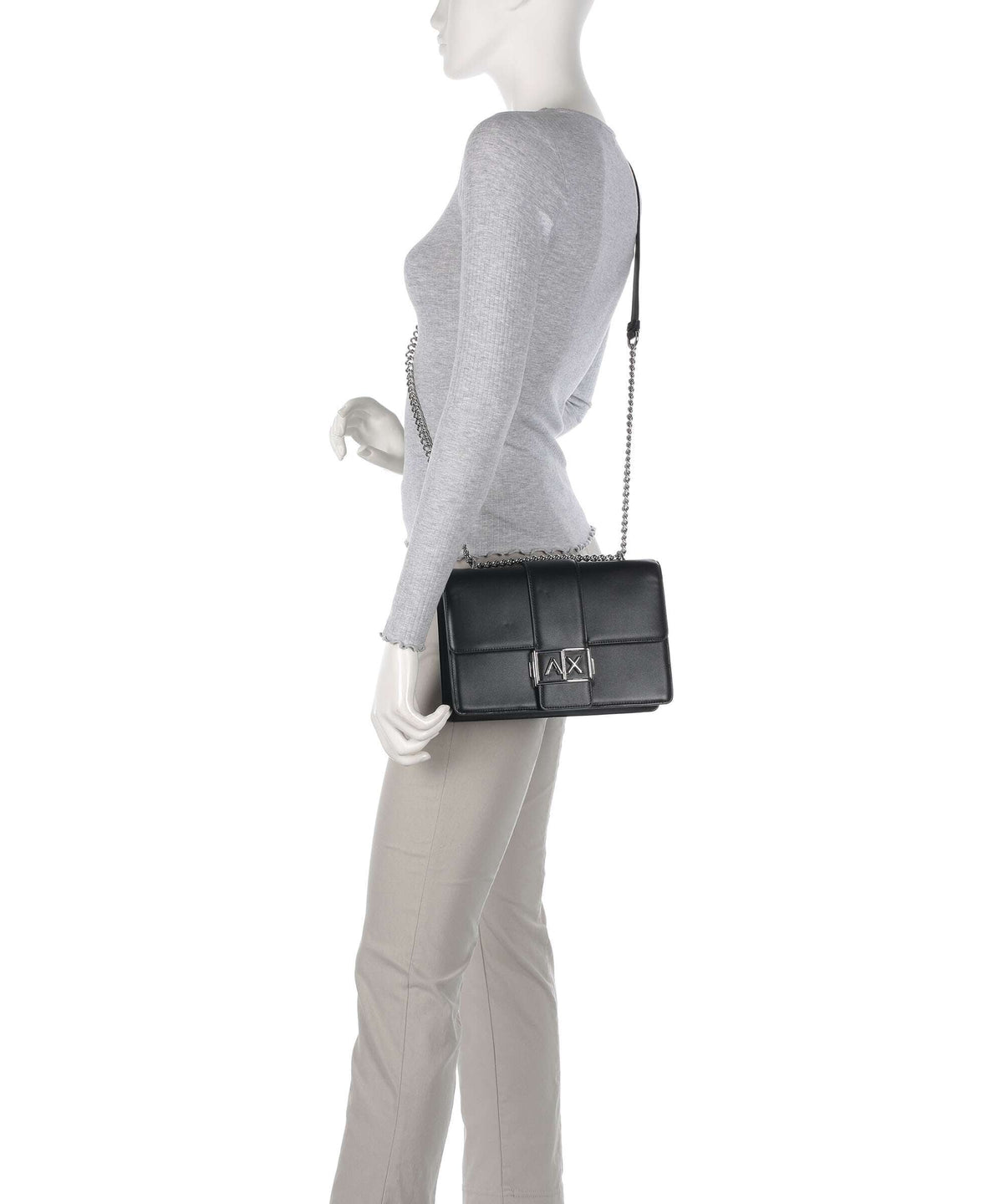 Armani Exchange Shoulder Bag – Black 3