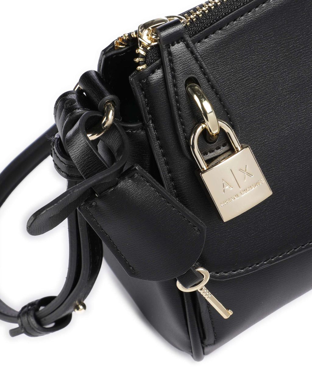 Armani Exchange Crossbody Bag – Black 4