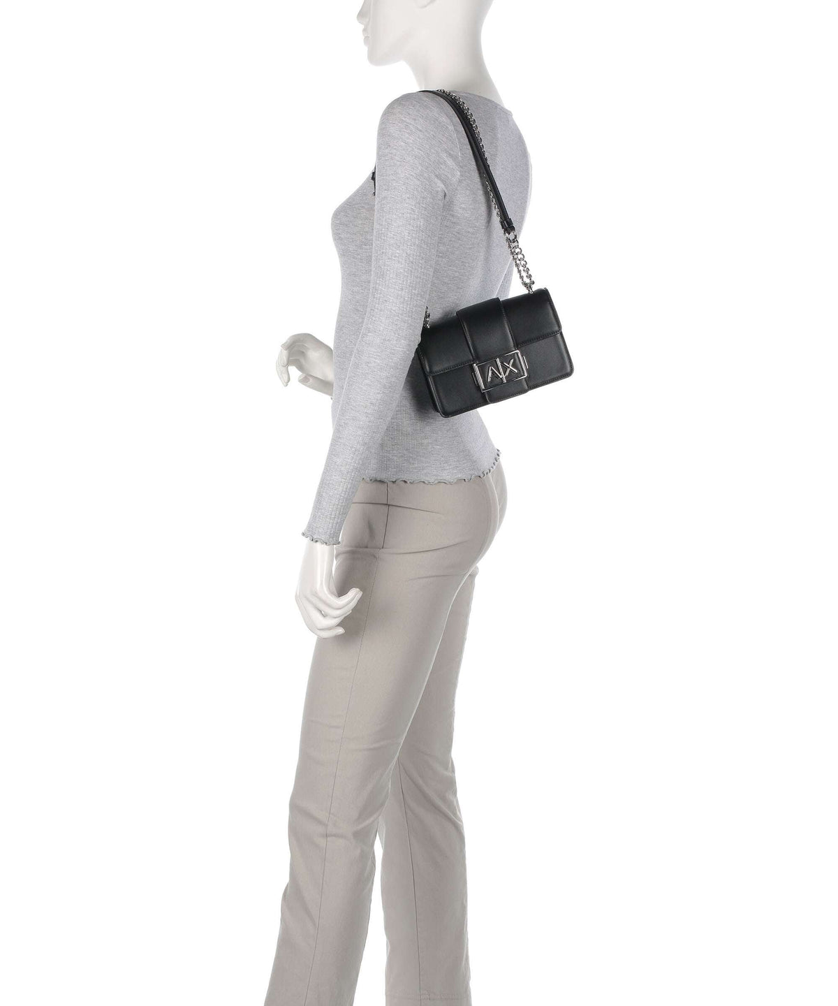 Armani Exchange Shoulder Bag – Black 3