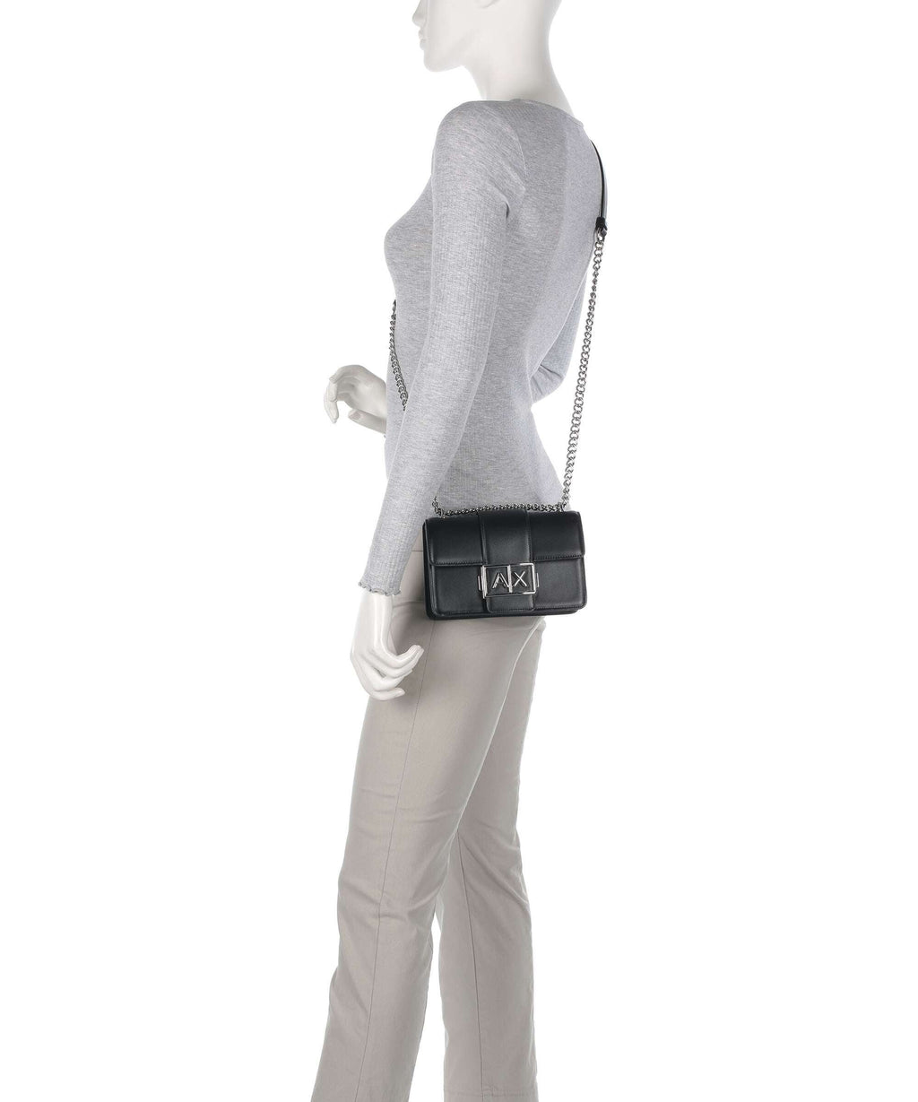 Armani Exchange Shoulder Bag – Black 4