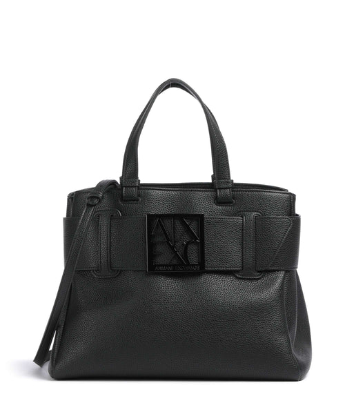 Armani Exchange Top Handle Bag – Black 1