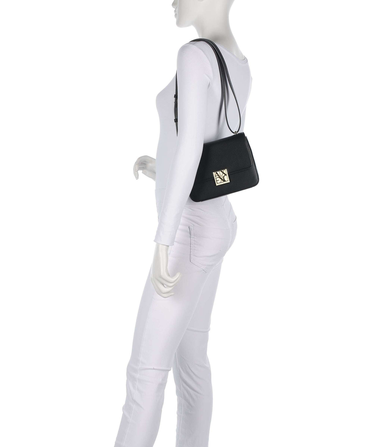 Armani Exchange Shoulder Bag – Black 4