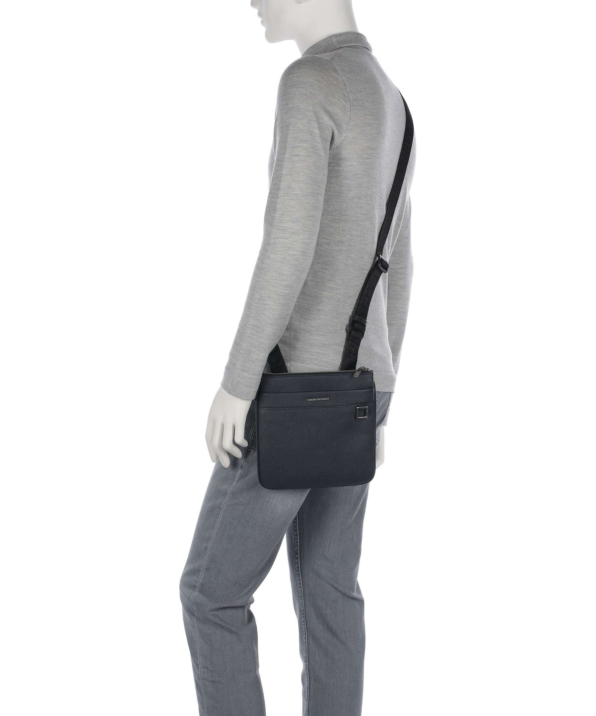Armani Exchange Crossbody Bag – Navy Salute 3