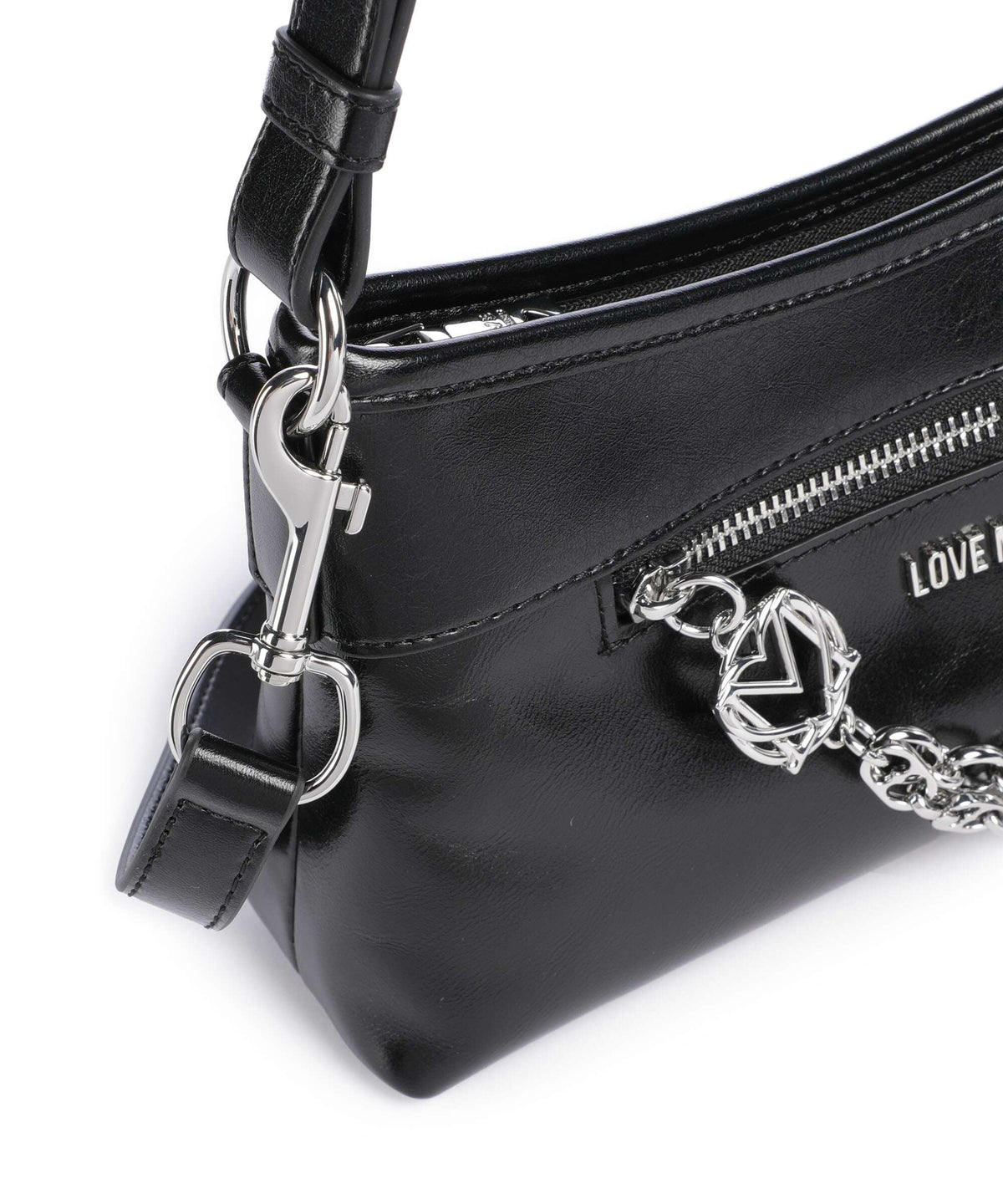 Love Moschino Shoulder Bag – Black / Black 4