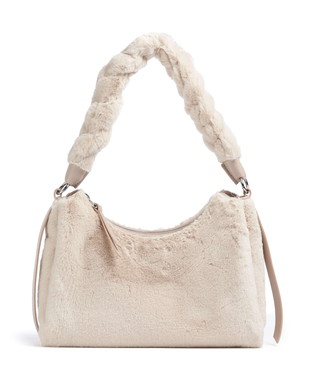 Coccinelle Shoulder Bag – Natural / Rosette 1