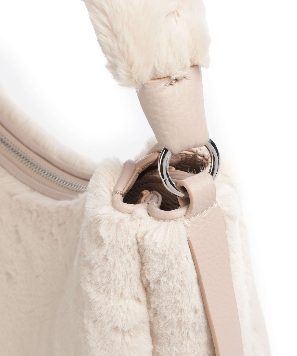 Coccinelle Shoulder Bag – Natural / Rosette 4