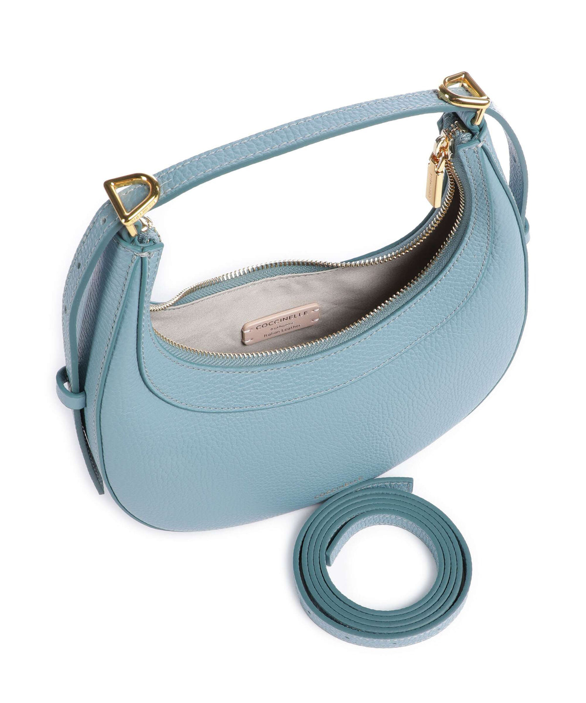 Coccinelle Shoulder Bag – Arctic Blue 7