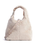 Coccinelle Top Handle Bag – Natural / Rosette 1