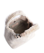 Coccinelle Top Handle Bag – Natural / Rosette 6