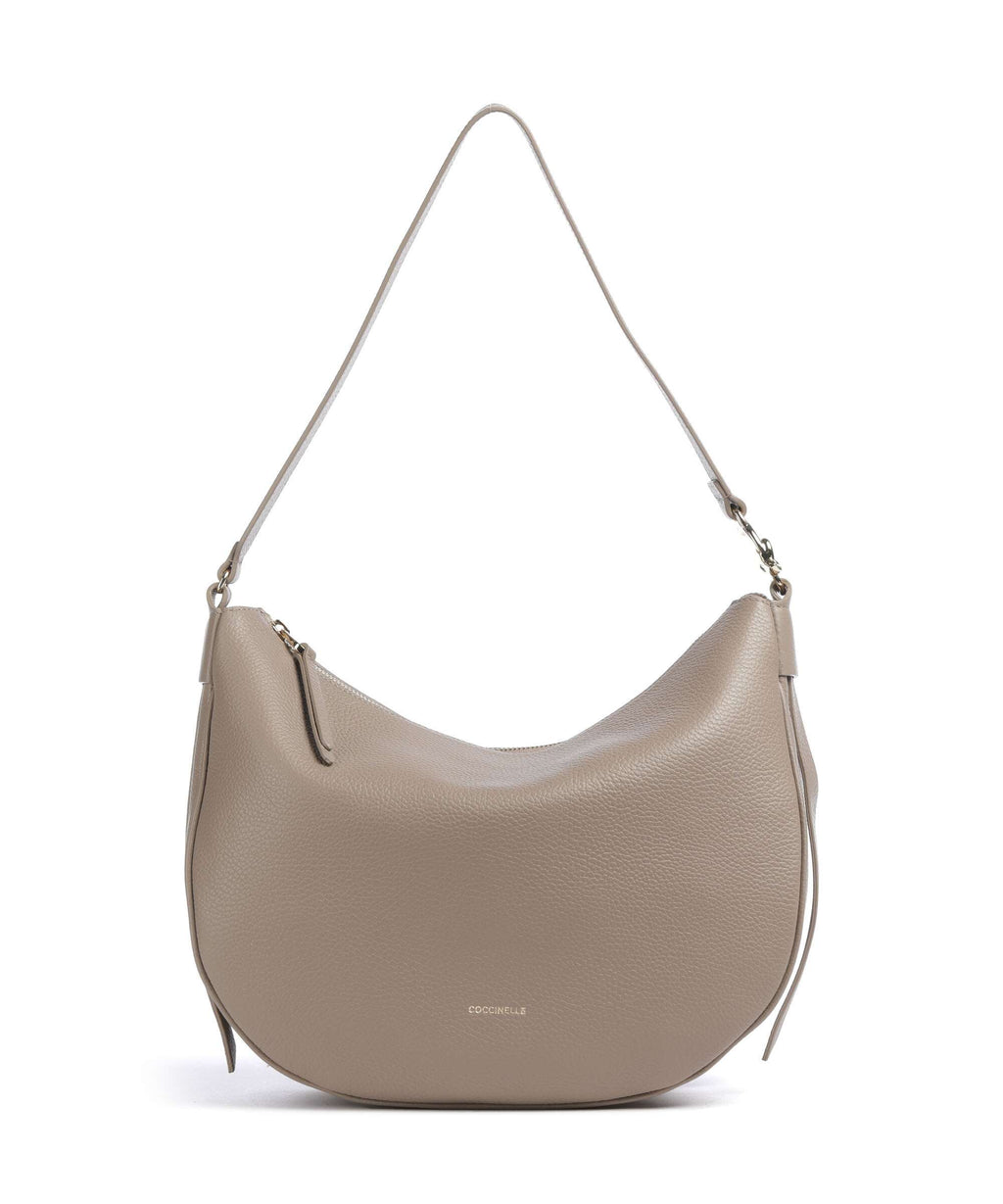 Coccinelle Shoulder Bag – Warm Taupe 1