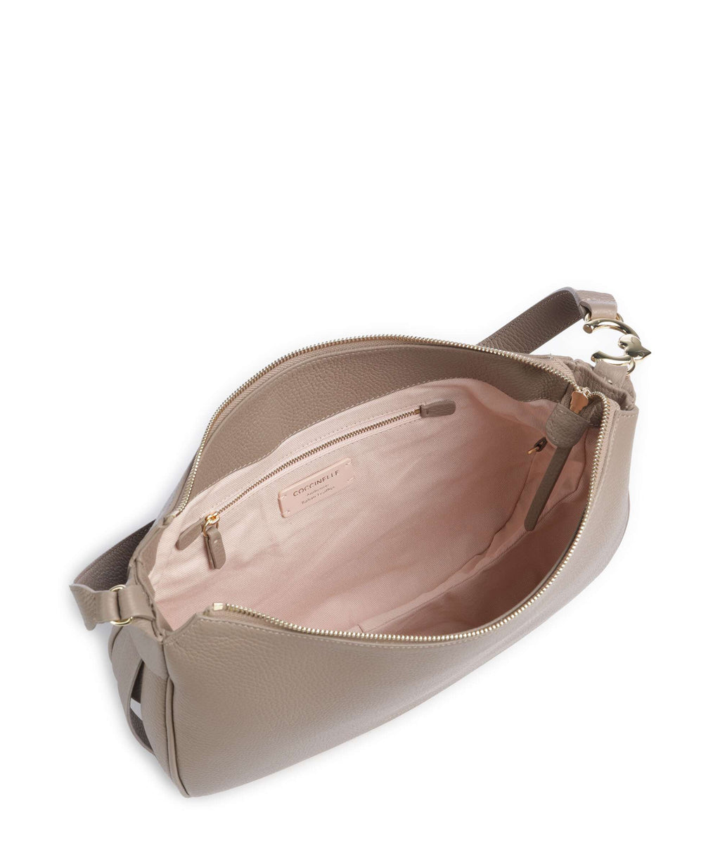 Coccinelle Shoulder Bag – Warm Taupe 6