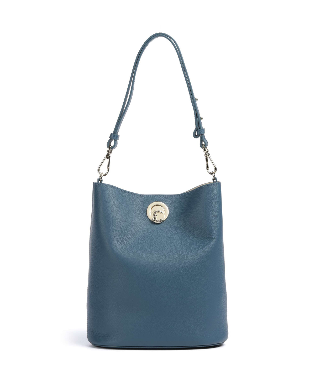 Coccinelle Bucket Bag – Deep Blue / Sandshell 1