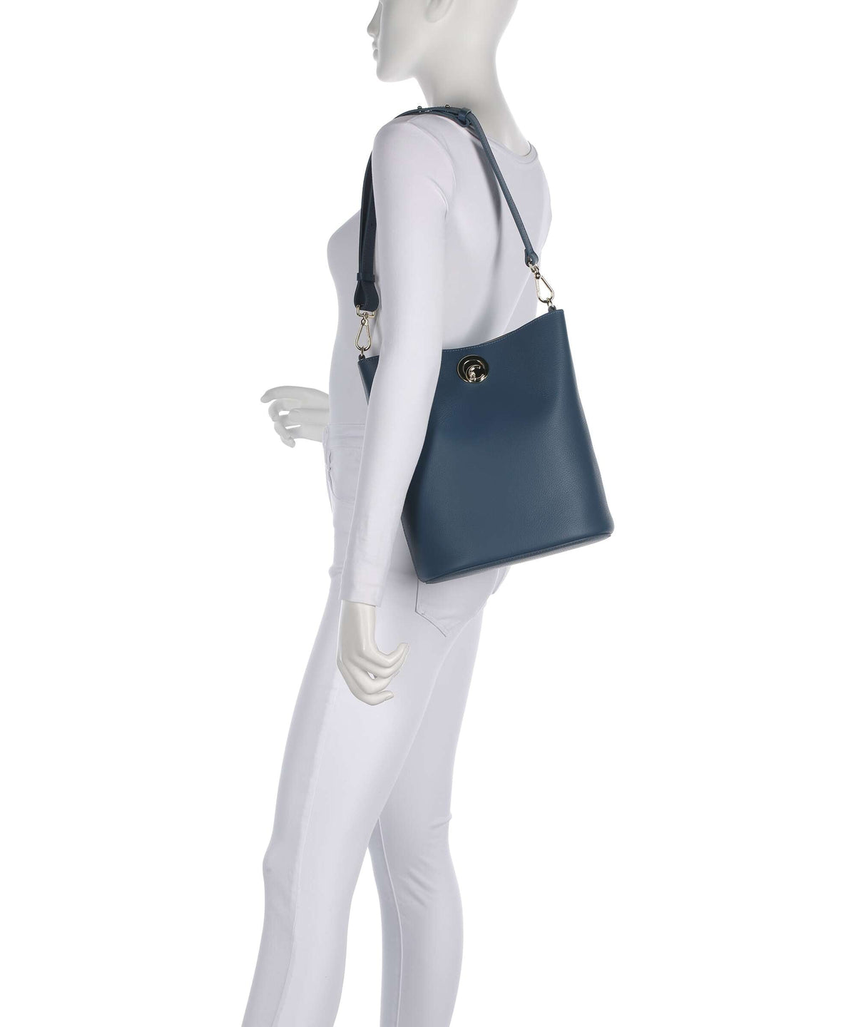 Coccinelle Bucket Bag – Deep Blue / Sandshell 3