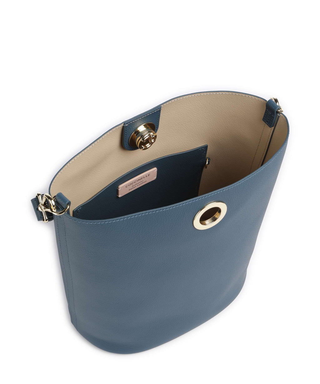 Coccinelle Bucket Bag – Deep Blue / Sandshell 5