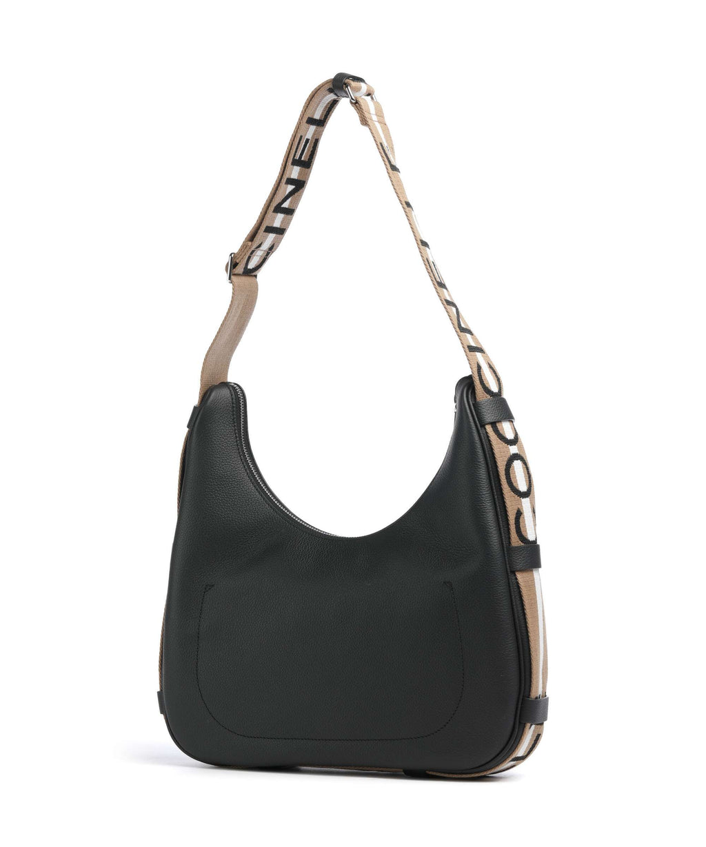 Coccinelle Shoulder Bag – Noir / Cognac 2