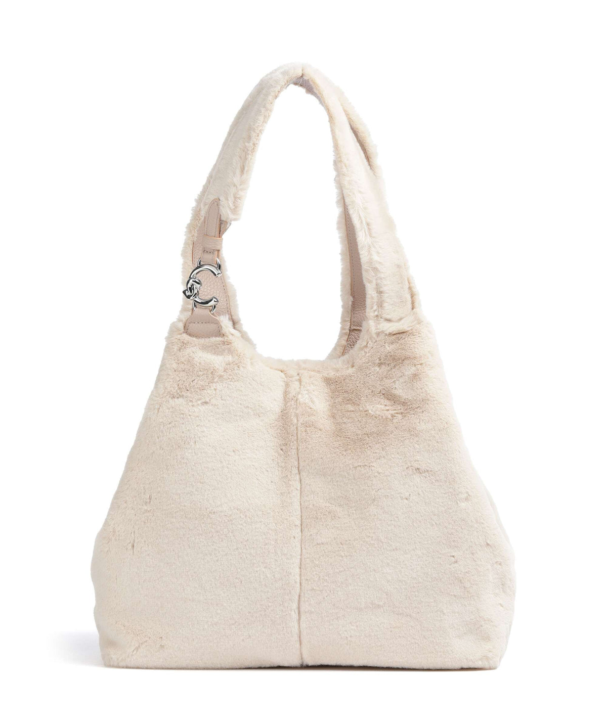 Coccinelle Tote Bag – Natural / Rosette 1