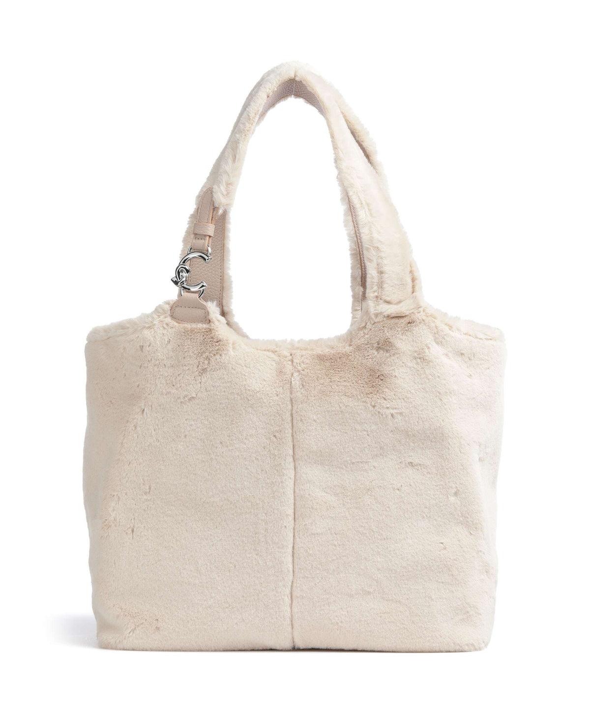 Coccinelle Tote Bag – Natural / Rosette 2