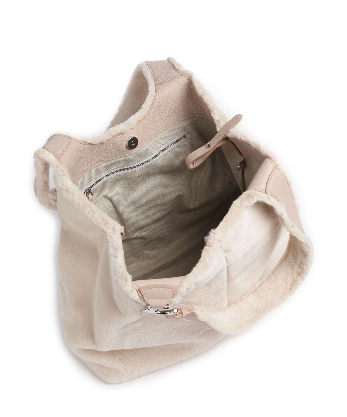 Coccinelle Tote Bag – Natural / Rosette 6