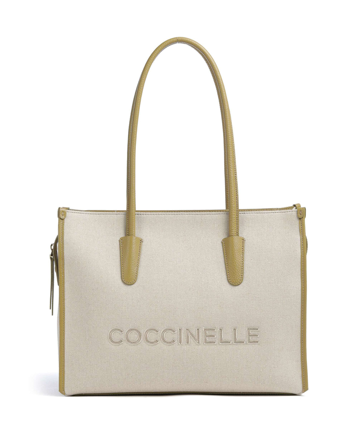 Coccinelle Tote Bag – Natural / Seagrass 1
