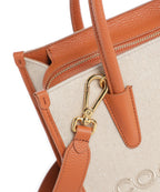 Coccinelle Top Handle Bag – Natural / Crab 4