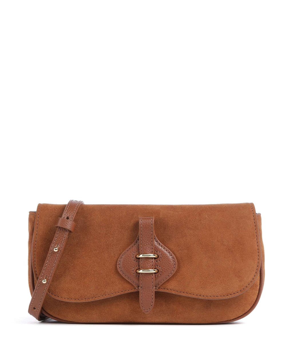 Coccinelle Crossbody Bag – Cognac 1