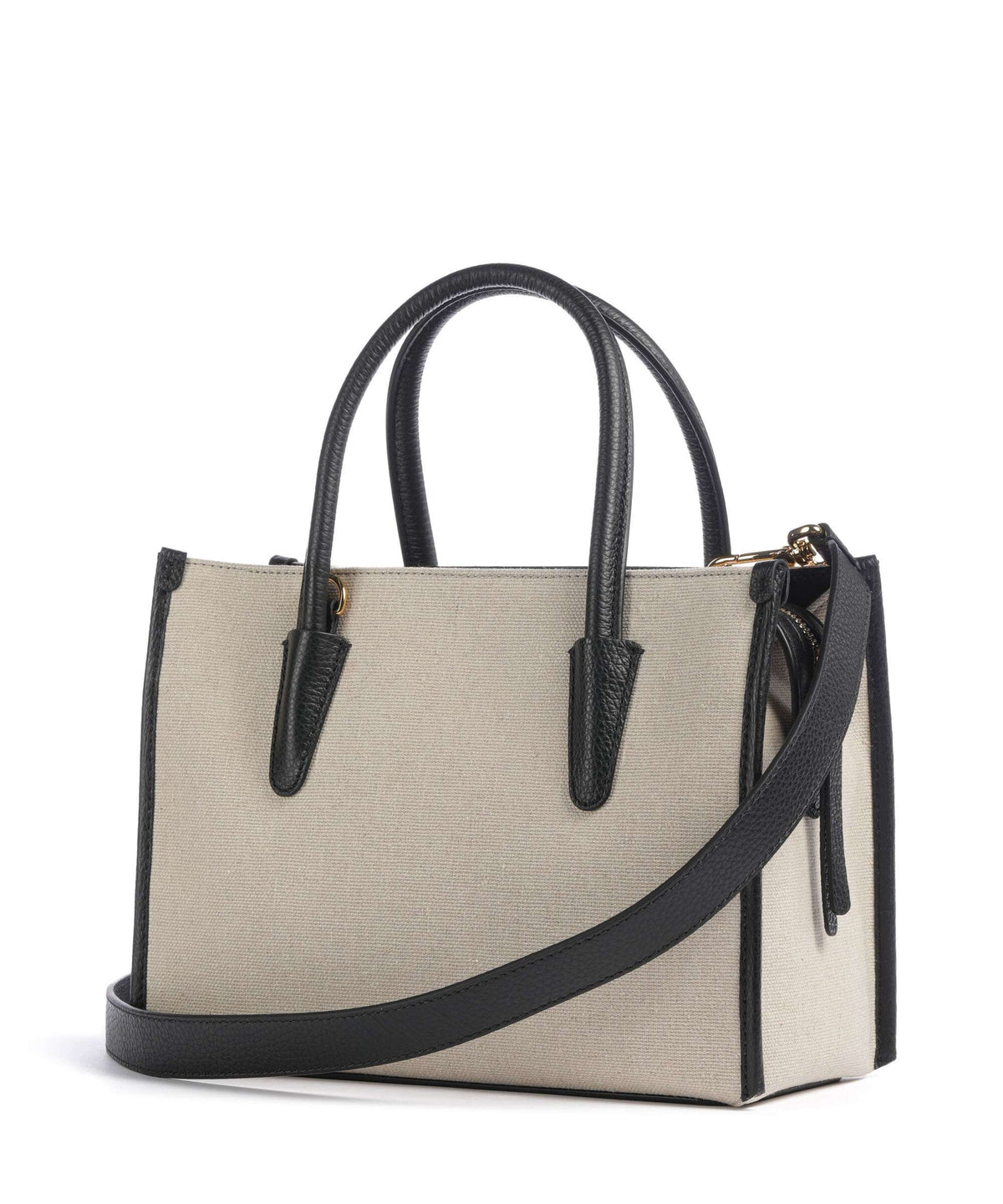 Coccinelle Top Handle Bag – Natural / Noir 2