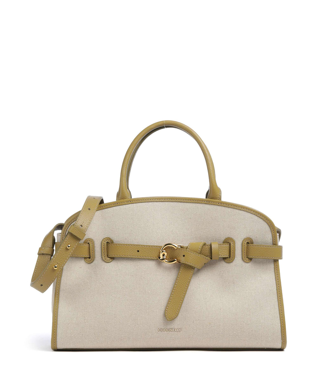 Coccinelle Top Handle Bag – Natural / Seagrass 1